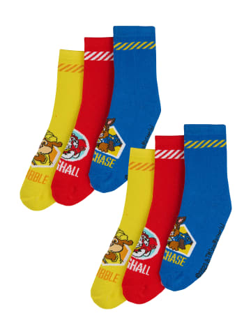 ONOMATO! 6er-Set: Socken Paw Patrol in Mehrfarbig