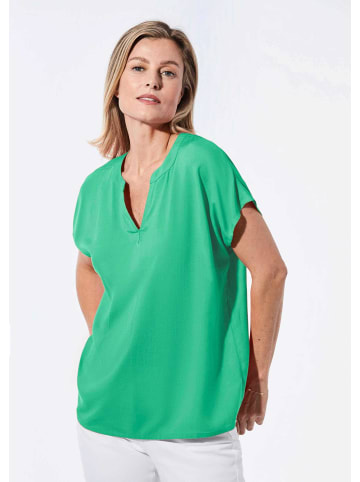 GOLDNER Bluse in jadegrün