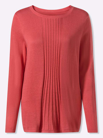 Sieh an! Pullover in grapefruit
