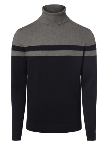 Finshley & Harding Pullover in marine grau