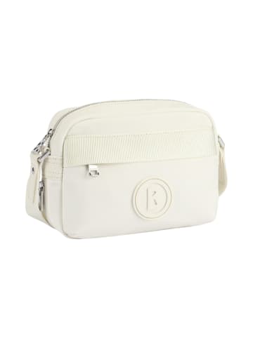 Bogner Schultertasche 'Maggia Lidia in Reines Weiß 20,00 x 14,00 x 6,00 cm'
