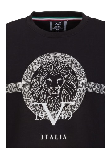 19V69 Italia by Versace Sweatshirt Massimo in schwarz