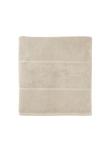 Schiesser Frottier-Saunatuch Turin in Helltaupe