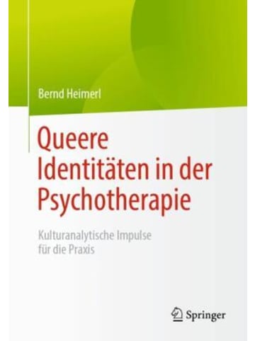 Springer Berlin Buch - Queere Identitäten in der Psychotherapie