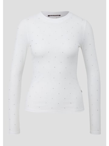 QS T-Shirt in 0200_creme