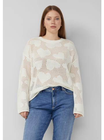 QS Strickpullover in 02X0_creme