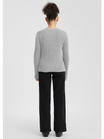 QS Strickpullover  in  9400_grau meliert