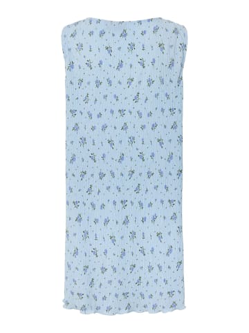 Pieces Midikleid in Cashmere Blue