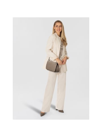 Liebeskind Berlin Clarice Umhängetasche M Leder 27 cm neutral grey