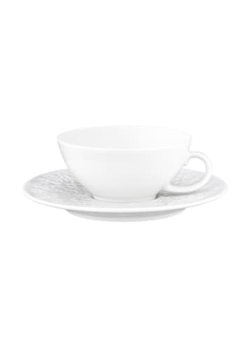 Seltmann Weiden 6er Set Teetassen mit Untertassen Nori Home 140 ml weiß in weiß