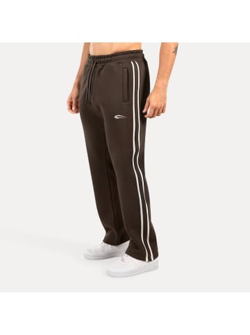 SMILODOX Jogginghose Yasin in Braun