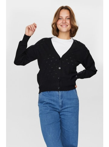 NÜMPH Strickjacke für in Schwarz