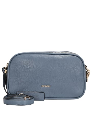 PICARD Java - Umhängetasche 22 cm (schwarz) in denim