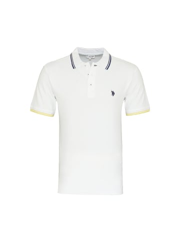 U.S. Polo Assn. Poloshirt 'Barney' in weiß