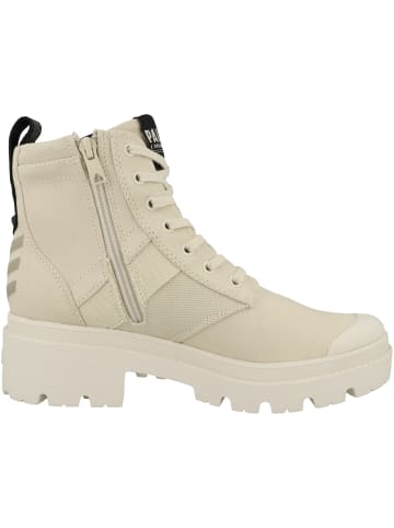 Palladium Schnürboots Pallabase Hi Army in creme