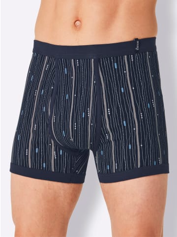 WITT WEIDEN Hose kurz in marine-bedruckt