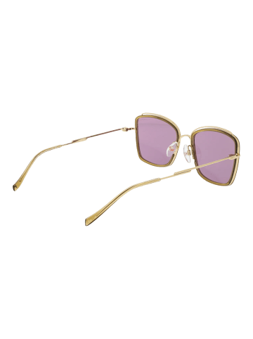 Ana Hickmann Frauen Sonnenbrille Quadratisch Gold