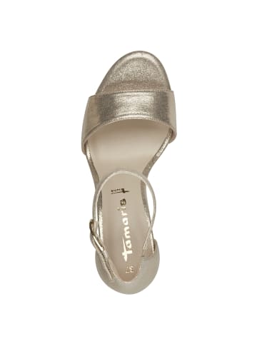 Tamaris Sandalette in LIGHT GOLD