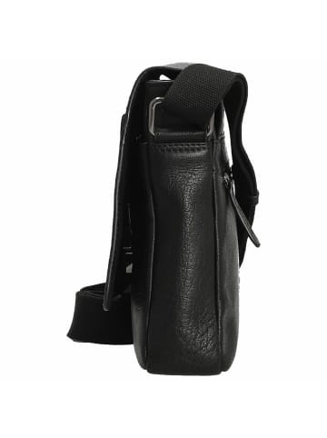 Strellson Hyde Park Jeremy - Umhängetasche XS 23 cm (cognac) in schwarz