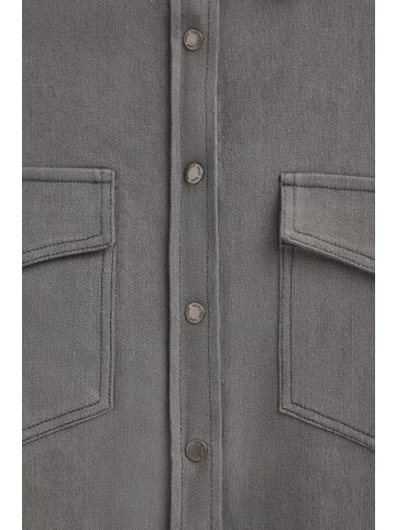 Polo Club Langarmshirt in Grau Denim