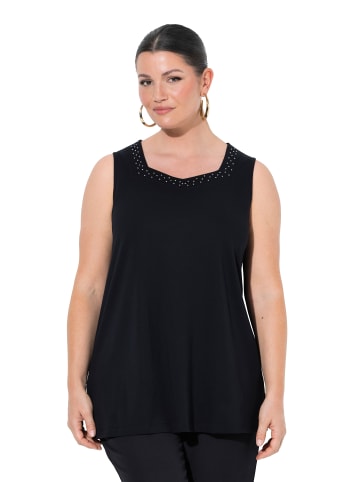 Ulla Popken Strick-Top in schwarz