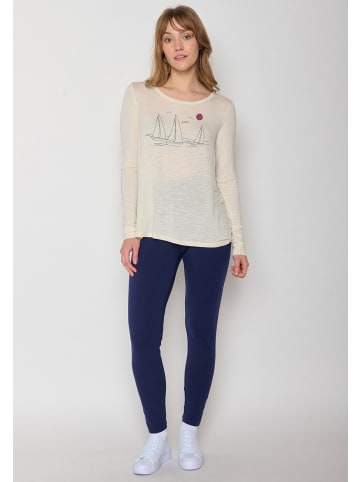 GreenBomb Mind Nature Upwind in Creme Weiß