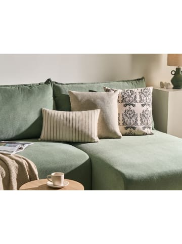 Beliani 3er-Set Dekokissen MYRISTICA in Beige