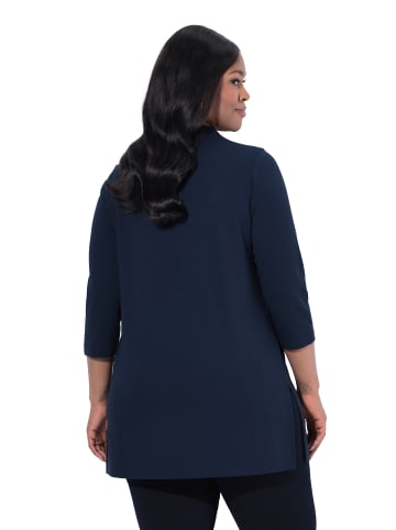 Ulla Popken Sweatshirt in dunkles marine