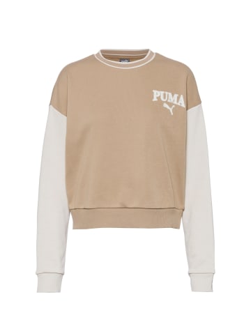 Puma Sweatshirt Squad in prairie tan