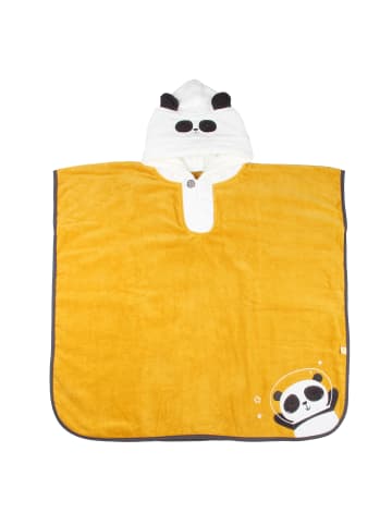 Schlummersack Frottee Badeponcho in Gold