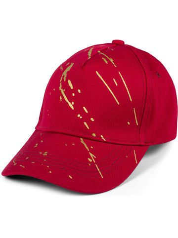 styleBREAKER Baseball Cap in Weinrot