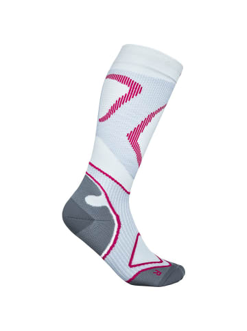 Bauerfeind W RUN PERFORMANCE COMPRESSISOCKS in Weiß