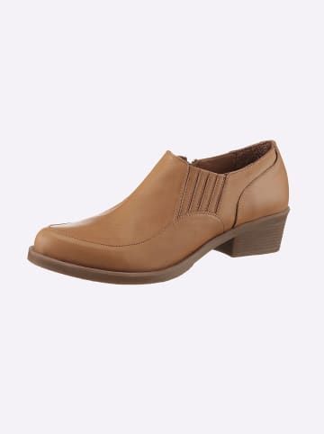 Andrea Conti Kurzstiefelette in cognac