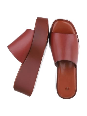 Ital-Design Sandale & Sandalette in Braun