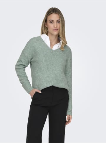 ONLY Strickpullover in Blue Surf 1
