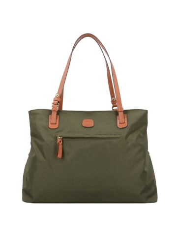 BRIC`s X-Bag Schultertasche 40 cm olivgruen