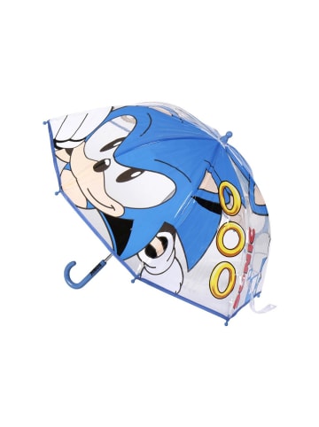 Sonic Kinder Regenschirm Transparent Ø 71 cm – Ringgriff