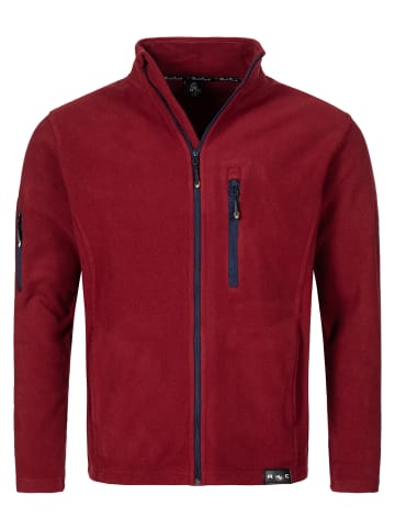Rock Creek Jacke in Weinrot