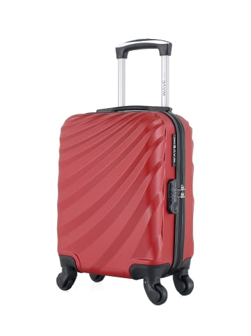WAVE PARIS Handgepäck Koffer DANUBE in Bordeauxrot (26L)