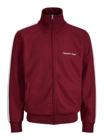 JACK & JONES Junior Sweatjacke Cardigan Jorcotedazur in cabernet