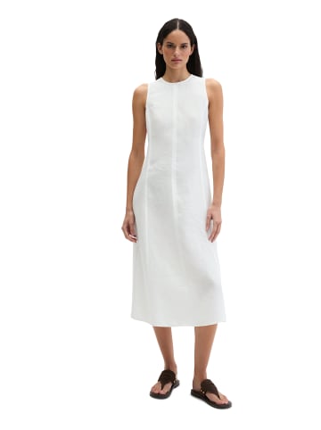 Marc O'Polo Leinenkleid shaped in Weiß
