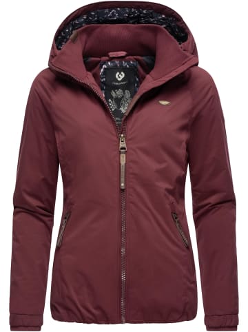 ragwear Winterjacke Dizzie Winter in Wine Red22