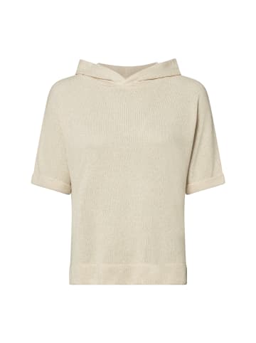 OPUS Kapuzenpullover Sedini in ecru - 0001