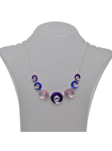 Steuer Modeschmuck Metall in violett