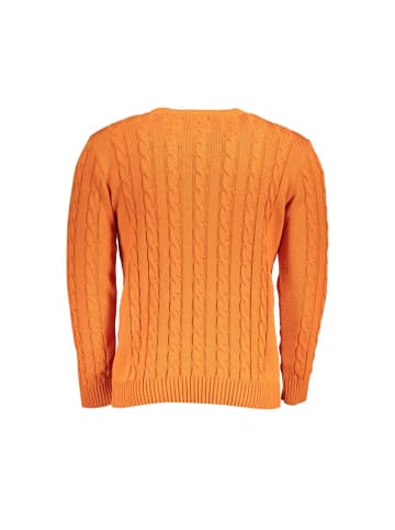U.S. Polo Orange Herren Pullover aus Acryl