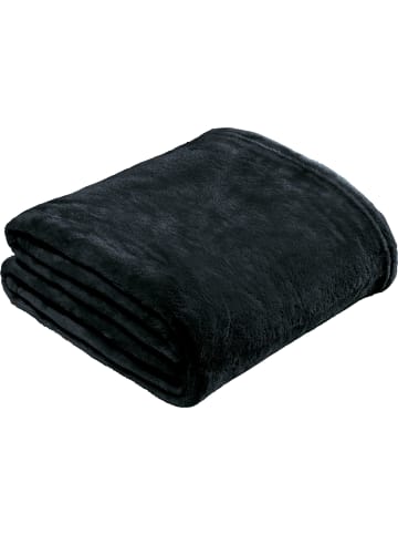 REDBEST Fleece, Microfaser Wohndecke Amarillo in schwarz
