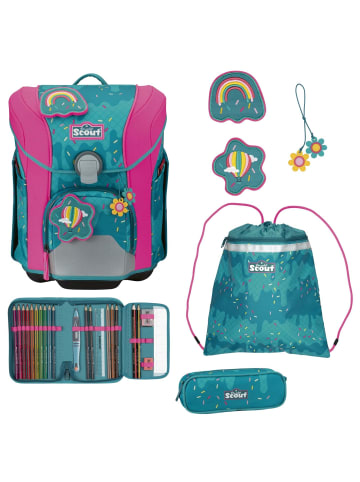 Scout Micro - Schulranzen Set 4 tlg. (Action) in Happy Confetti