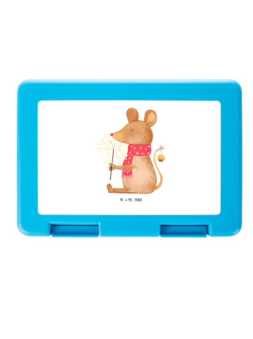 Mr. & Mrs. Panda Aufbewahrungsbox Maus Weihnachten ohne Spruch in Weiß