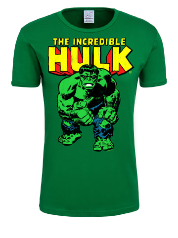 Logoshirt T-Shirt The Incredible Hulk in grün
