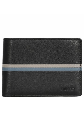 PICARD Horizon 1 - Geldbörse 11cc 11.5 cm RFID (schwarz) in schwarz